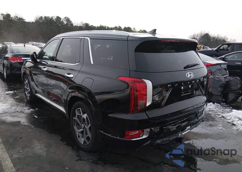 2022 Hyundai Palisade Calligraphy из США, поврежденный, VIN KM8R74HE7NU350392